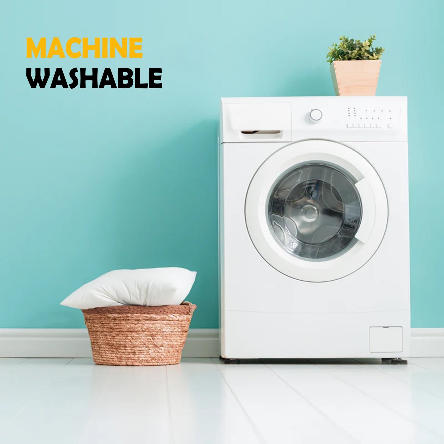 Violet Quinn 2 Pack Luxury Egyptian Cotton Blend Bounce Back Pillows