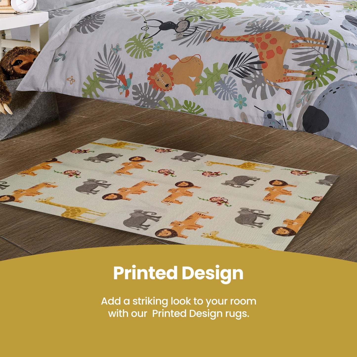 Violet Quinn OLIVIA ROCCO Animal Printed Safari Rug