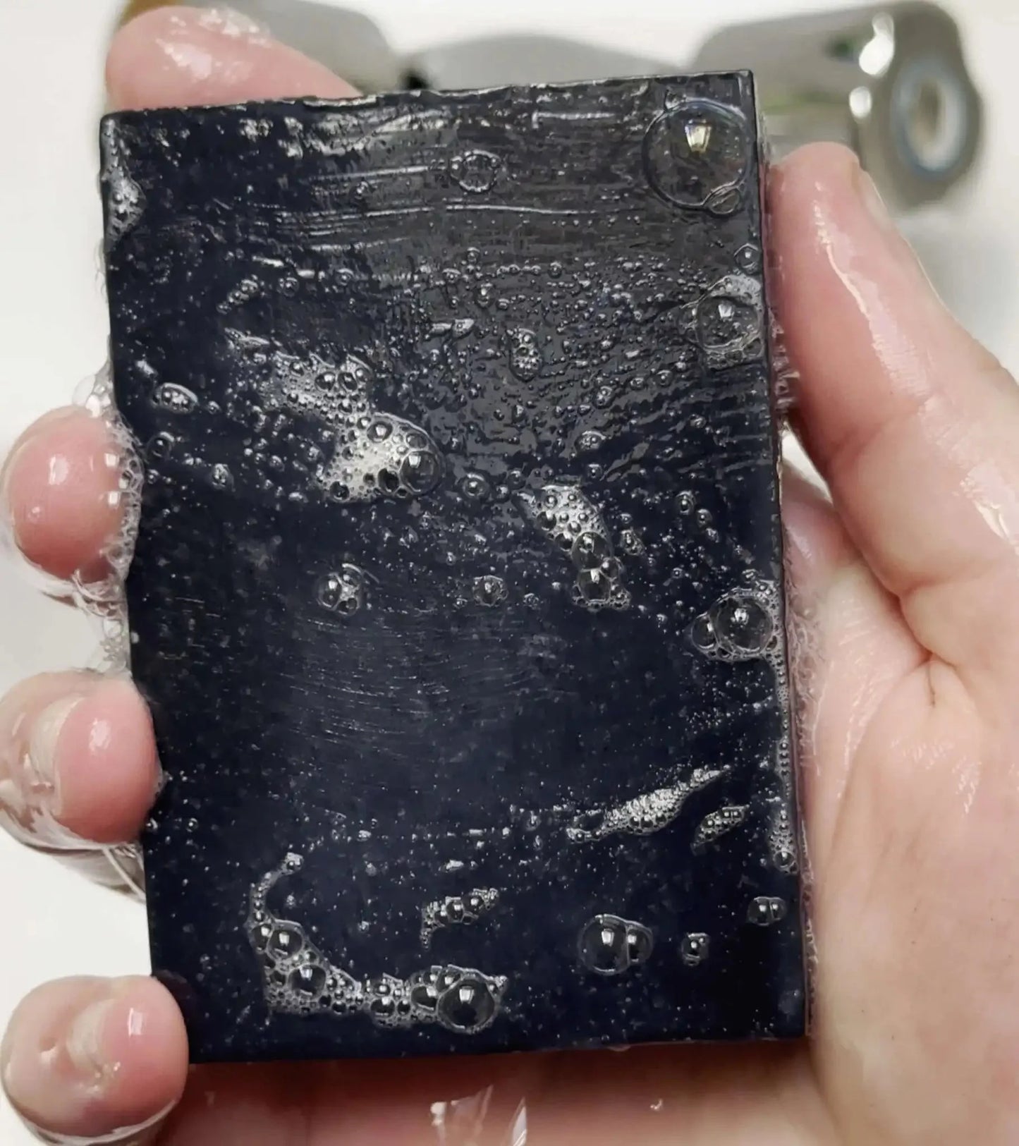 Violet Quinn Activated Charcoal & Lime Soap Bar