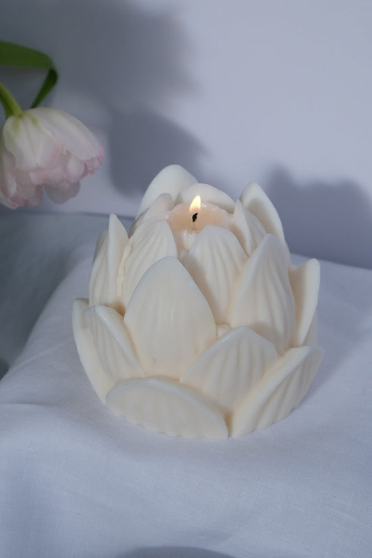 Lotus Flower Candle