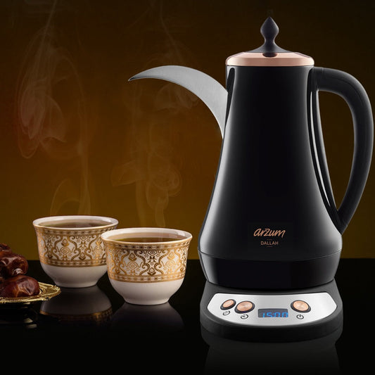 Violet Quinn | Arzum Dallah Electric Arabic Coffee Maker – Programmable Traditional Brew